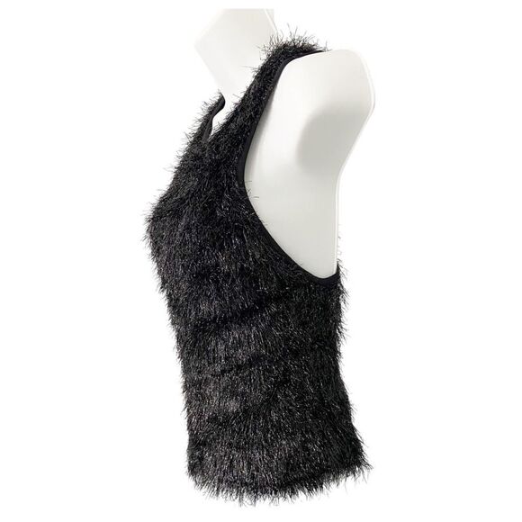 NWT Smythe Tinsel Tank Black Metallic size Medium - Picture 4 of 8